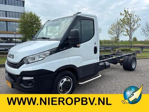 Iveco Daily 35C14 Chas Cab EURO 6 123500KM, Auto's, Bestelauto's, Lease, Handgeschakeld, Financial lease, Wit, Diesel, Euro 6