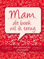 Mam, dit boek wil ik terug 9789033815515 Willemijn de Weerd, Verzenden, Gelezen, Willemijn de Weerd