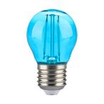 E27 filament lamp - Prikkabel LED lamp - 2W - Blauw, Ophalen of Verzenden, Nieuw