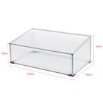 Kweekkas tuinkas mini 100x60x30-40 cm polycarbonaat, Verzenden, Nieuw