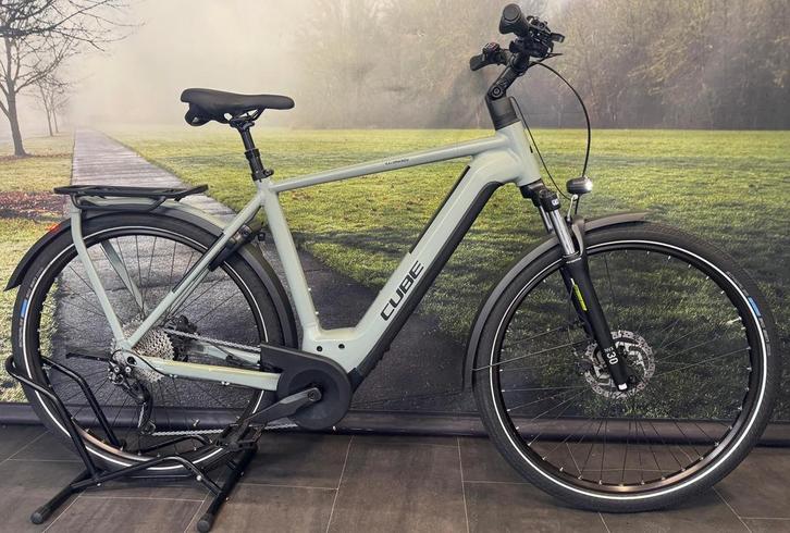 Cube Kathmandu Hybrid ONE 625 – Trekking E-bike 625Wh accu, Fietsen en Brommers, Elektrische fietsen, 50 km per accu of meer, Zo goed als nieuw