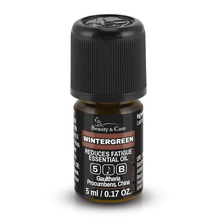 Beauty & Care Wintergreen olie 5 ml.  new, Sport en Fitness, Gezondheidsproducten en Wellness, Aroma, Nieuw, Ophalen of Verzenden