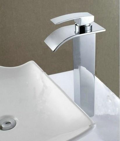 Watervalkraan Barre Elegance  XL chroom kraan, Doe-het-zelf en Verbouw, Sanitair, Nieuw, Verzenden