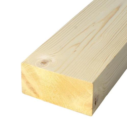 Vuren balken 100x200 bouwhout, constructiehout, timmerhout, Doe-het-zelf en Verbouw, Hout en Planken, Vuren, 300 cm of meer, 50 mm of meer