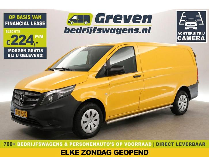 Mercedes-Benz Vito CDI Functional Lang Airco Camera Navi PDC, Auto's, Bestelauto's, Te koop, Handgeschakeld, Financial lease, Diesel
