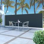vidaXL Windscherm uittrekbaar 160x500 cm blauw, Tuin en Terras, Verzenden, Nieuw