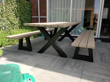 Rekupro - Tuintafel massief kunststof Oxford tafel belgravia beschikbaar voor biedingen