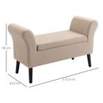 TRUUSK Bank 111,5 Cm X 41 Cm X 65 Cm, Huis en Inrichting, Banken | Bankstellen, Verzenden, Nieuw