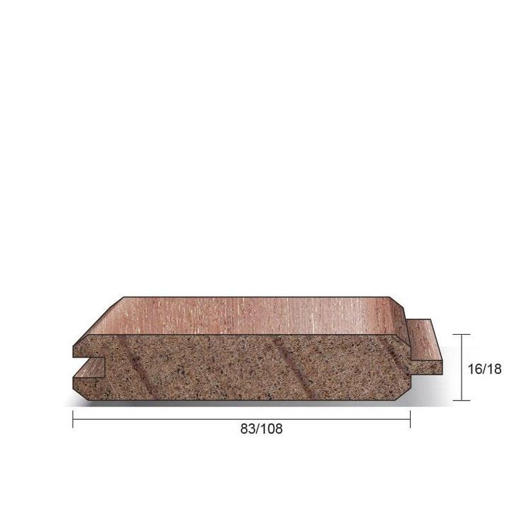 Meranti vellingdeel, Doe-het-zelf en Verbouw, Hout en Planken, Nieuw, Ophalen of Verzenden