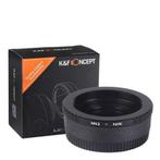 K&F Concept Lens Adapter - M42  NikonF Adapter - KF06.119, Audio, Tv en Foto, Fotografie | Lenzen en Objectieven, Verzenden, Nieuw