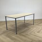 Eromes kantinetafel 160x80 cm, Ahorn - grijs, Ophalen of Verzenden, Gebruikt, Bureau