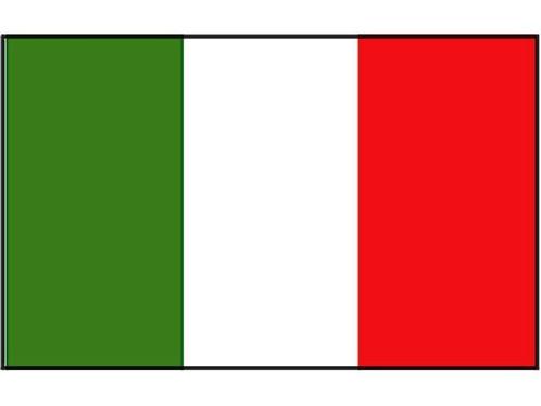 Vlag Italie, Watersport en Boten, Bootonderdelen, Nieuw, Zeilboot of Motorboot, Ophalen of Verzenden
