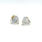 Oorbellen - 14 karaat Geel goud - 3.13ct. tw. Diamant, Nieuw
