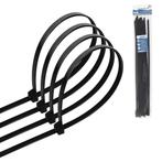 Tie Wraps - Tyrap - Aigi Tie - 7.2x450mm - Zwart - 20 Stuks, Ophalen of Verzenden, Nieuw