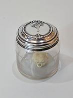 Sieradendoos - Oude vrouws pot - .833 zilver - Make-up