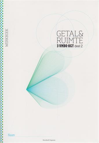 Getal  Ruimte 10e ed vmbo kgt 3 werkboek deel  9789011112339, Boeken, Studieboeken en Cursussen, Zo goed als nieuw, Verzenden