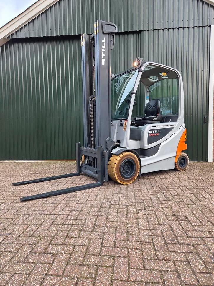 STILL RX60-30 Elektrische Heftruck BJ 2018 Triplex 1700 uur!, Zakelijke goederen, Machines en Bouw | Heftrucks en Intern transport
