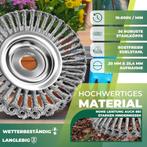 MASKO® Onkruidborstel voor bosmaaier - RVS Borstel, Verzenden, Nieuw