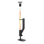 NoSmoky | 140 CM | Pellet Heater Zwart - Bespaar 20,-, Tuin en Terras, Terrasverwarmers, Verzenden, Nieuw, Vloer