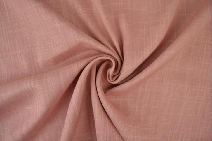 10 meter linnen viscose - Oud roze, Hobby en Vrije tijd, Stoffen en Lappen, 120 cm of meer, 200 cm of meer, Roze, Nieuw, Linnen