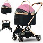 Luxe Multifunctionele Hondenbuggy Pink, Ophalen of Verzenden, Nieuw