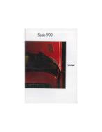1990 SAAB 900 BROCHURE NEDERLANDS, Boeken, Nieuw, Author