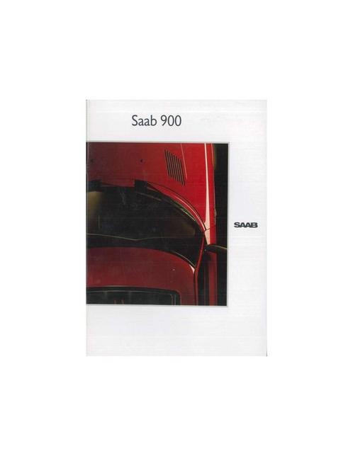 1990 SAAB 900 BROCHURE NEDERLANDS, Boeken, Auto's | Folders en Tijdschriften