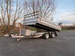 Saris Kipper 330 x 184 cm te koop 3500 kg met rijplaten !, Auto diversen, Aanhangers en Bagagewagens, Ophalen, Gebruikt