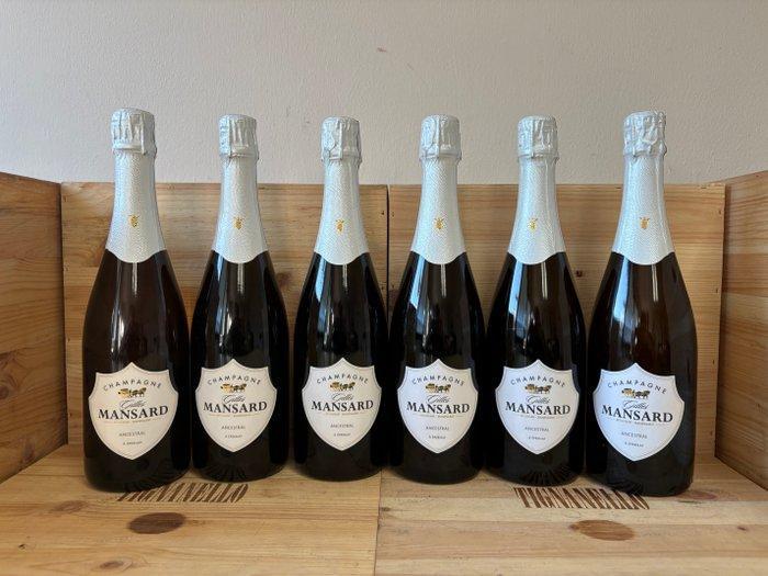 Champagne Mansard - Champagne Ancestral - 6 Fles (0,75, Verzamelen, Wijnen