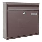 Profirst Mail PM 460 Brievenbus Bruin, Huis en Inrichting, Verzenden, Nieuw
