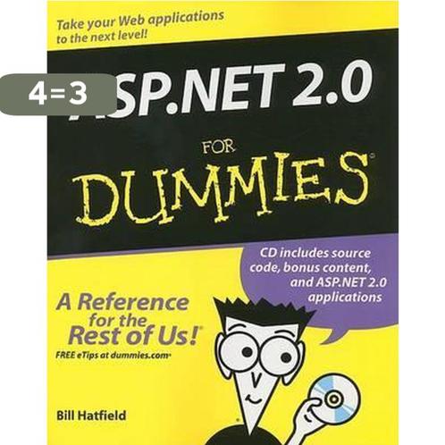 Asp.Net 2 For Dummies 9780764579073 Bill Hatfield, Boeken, Taal | Engels, Gelezen, Verzenden