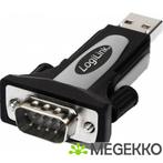 LogiLink AU0034 kabeladapter/verloopstukje serial naar USB, Verzenden, Nieuw