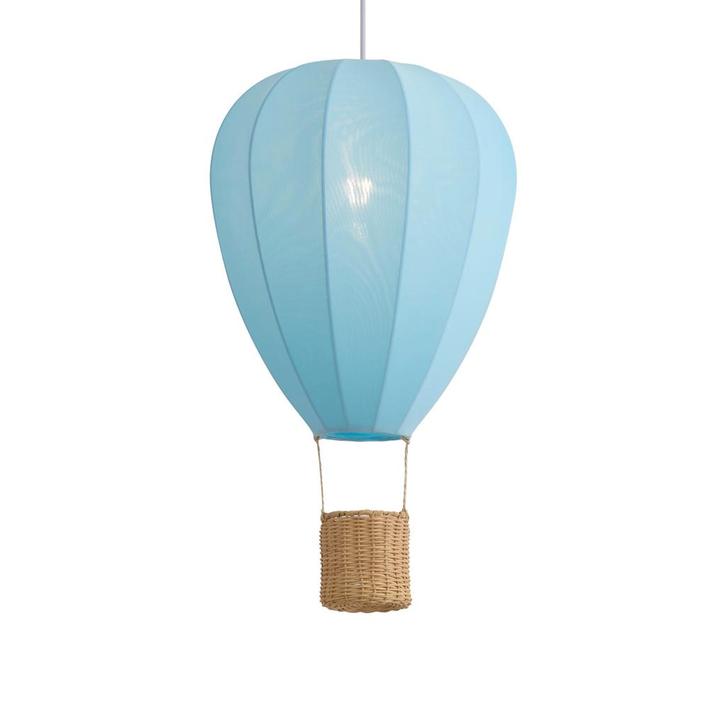 Kinder hanglamp blauw luchtballon - Air Balloon, Huis en Inrichting, Lampen | Hanglampen, Nieuw, Overige materialen, 75 cm of meer