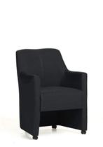 Eetkamerstoel Nancy - eetkamerstoelen - Zwart, Huis en Inrichting, Stoelen, Nieuw, Zwart, Stof