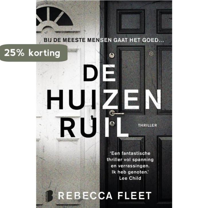 De huizenruil 9789022585665 Rebecca Fleet, Boeken, Thrillers, Gelezen, Verzenden