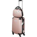 Kofferset met harde schaal Cleo 4-delig. met bagageweger - r, Sieraden, Tassen en Uiterlijk, Uiterlijk | Cosmetica en Make-up