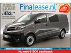Toyota ProAce Worker 2.0 D-4D L3H1 DC 6-Zits Airco Carplay, Nieuw, Toyota, Zilver of Grijs, Lease