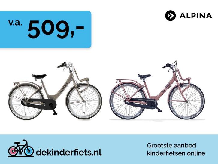 Alpina Clubb 24 inch meisjesfiets – vanaf €509, Fietsen en Brommers, Fietsen | Kinderfietsjes, 20 inch of meer, Nieuw, Ophalen of Verzenden