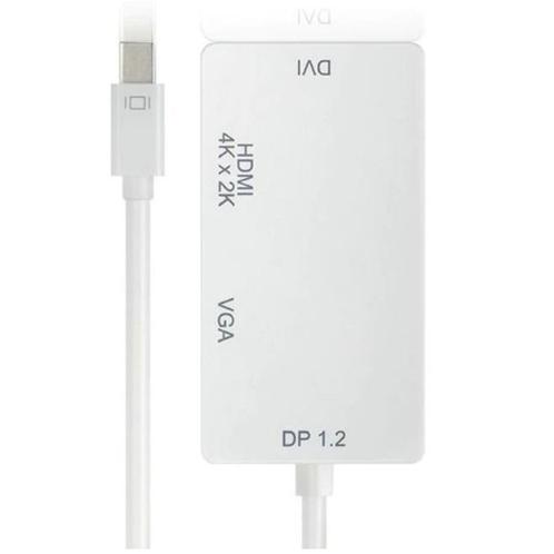 Mini DisplayPort 1.2 naar HDMI, DVI en VGA adapter, Audio, Tv en Foto, Audiokabels en Televisiekabels, Ophalen of Verzenden
