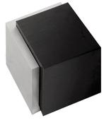 Deurstop SQUARE LSQ46 mat rvs, Huis en Inrichting, Verzenden, Nieuw