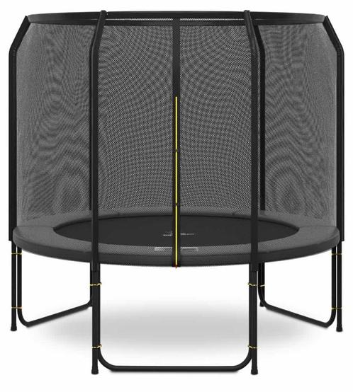 Magic Jump Fiber Grey trampoline 251 cm met veiligheidsnet, Kinderen en Baby's, Speelgoed | Buiten | Trampolines, Nieuw, Ophalen of Verzenden