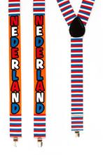 Nederland Bretels, Verzenden, Nieuw, Feestartikel, Oranje of Koningsdag