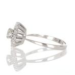 Zonder Minimumprijs - Ring - 18 karaat Witgoud Diamant, Sieraden, Tassen en Uiterlijk, Ringen, Nieuw