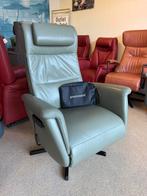 Outlet Sta op stoel relax fauteuil gratis bezorgd/garantie, Verzenden, Nieuw, Leer