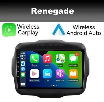 Jeep Renegade android 14 navigatie apple carplay androidauto, Auto diversen, Autonavigatie, Nieuw, Ophalen of Verzenden
