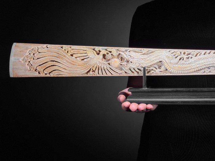 Geen minimale prijs - Prachtige grote, patinaed, met de hand, Antiek en Kunst, Kunst | Designobjecten
