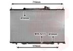 RADIATOR VOOR HONDA CR-V 2002-2004 19010PNLG01, Ophalen of Verzenden, Nieuw