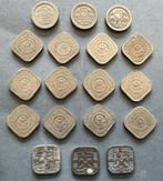 Nederland. Wilhelmina. 5 Cent 1907 t/m 1943 (18, Postzegels en Munten, Munten | Nederland