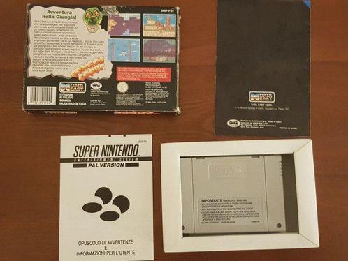 Nintendo - Snes - Congos Caper - Videogame - In originele, Spelcomputers en Games, Spelcomputers | Overige Accessoires