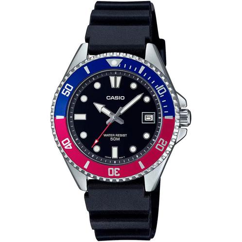 Casio - MDV-10 - black, Sieraden, Tassen en Uiterlijk, Horloges | Dames, Verzenden
